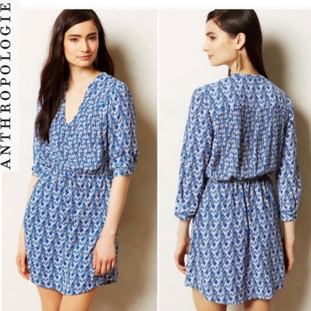 Anthropologie maeve galen tunic dress